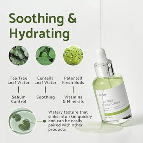 Tea Tree Relief Serum - WowSkin Romania